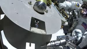 Spacesuits Prepped for Upcoming Spacewalks